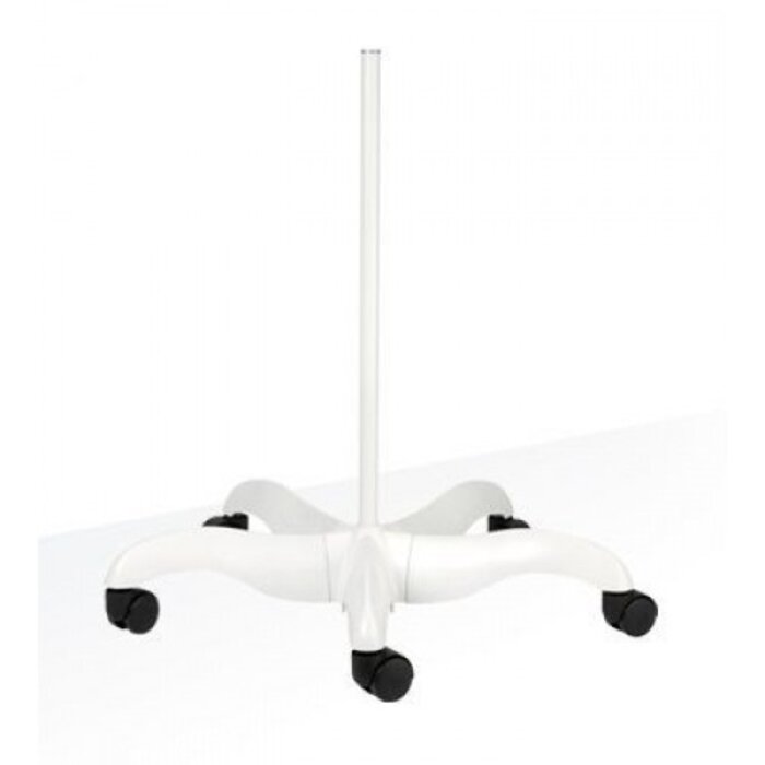 Floor stand for lamp or magnifying glass 5 wheels