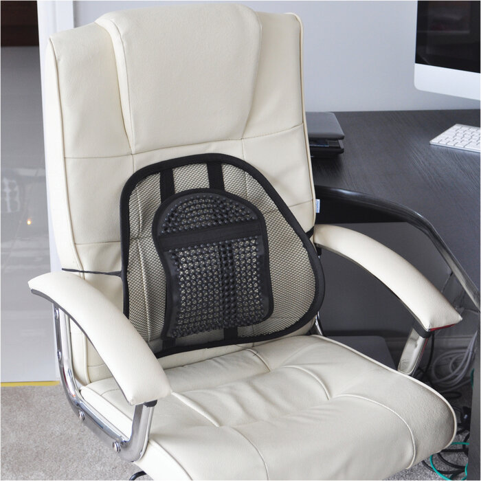 Coussin de soutien lombaire perméable à l'air