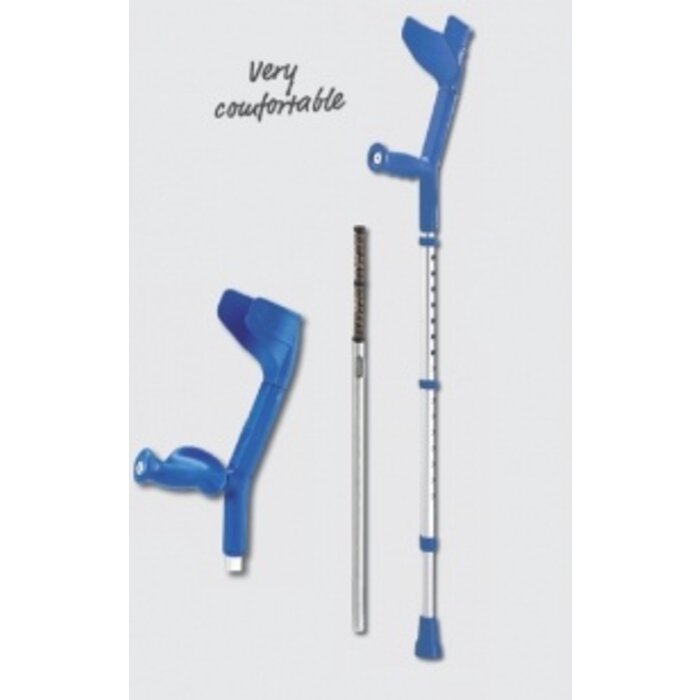New-walk Spring crutch, soft open cuff
