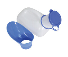 Unisex portable urinal