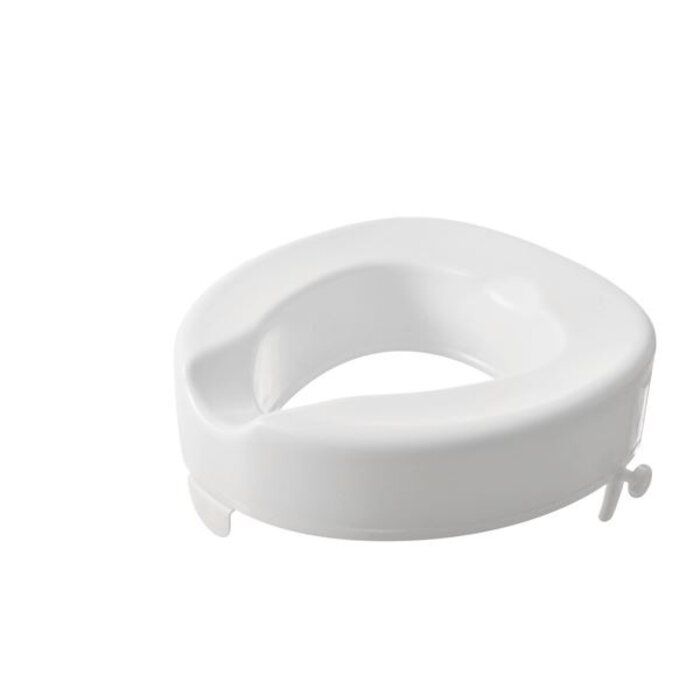Toilet raiser for a square toilet