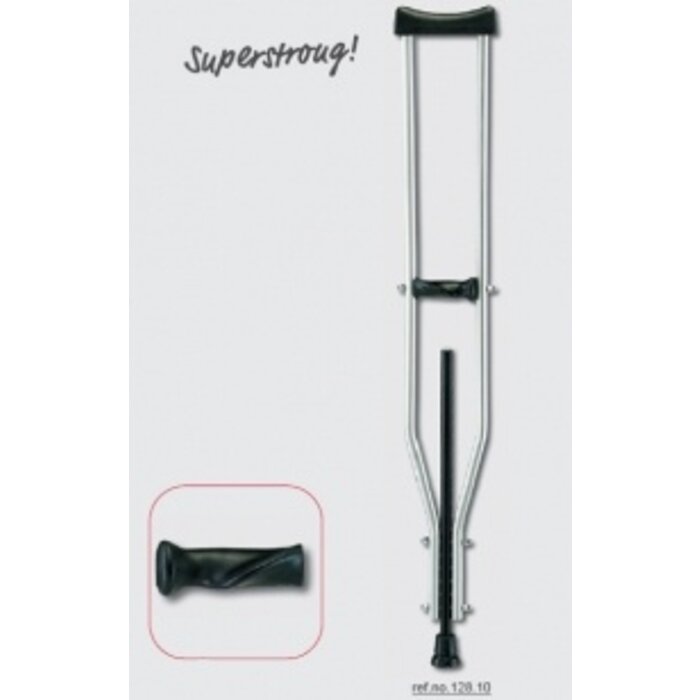 Shoulder crutches with soft armpit support 2 variants