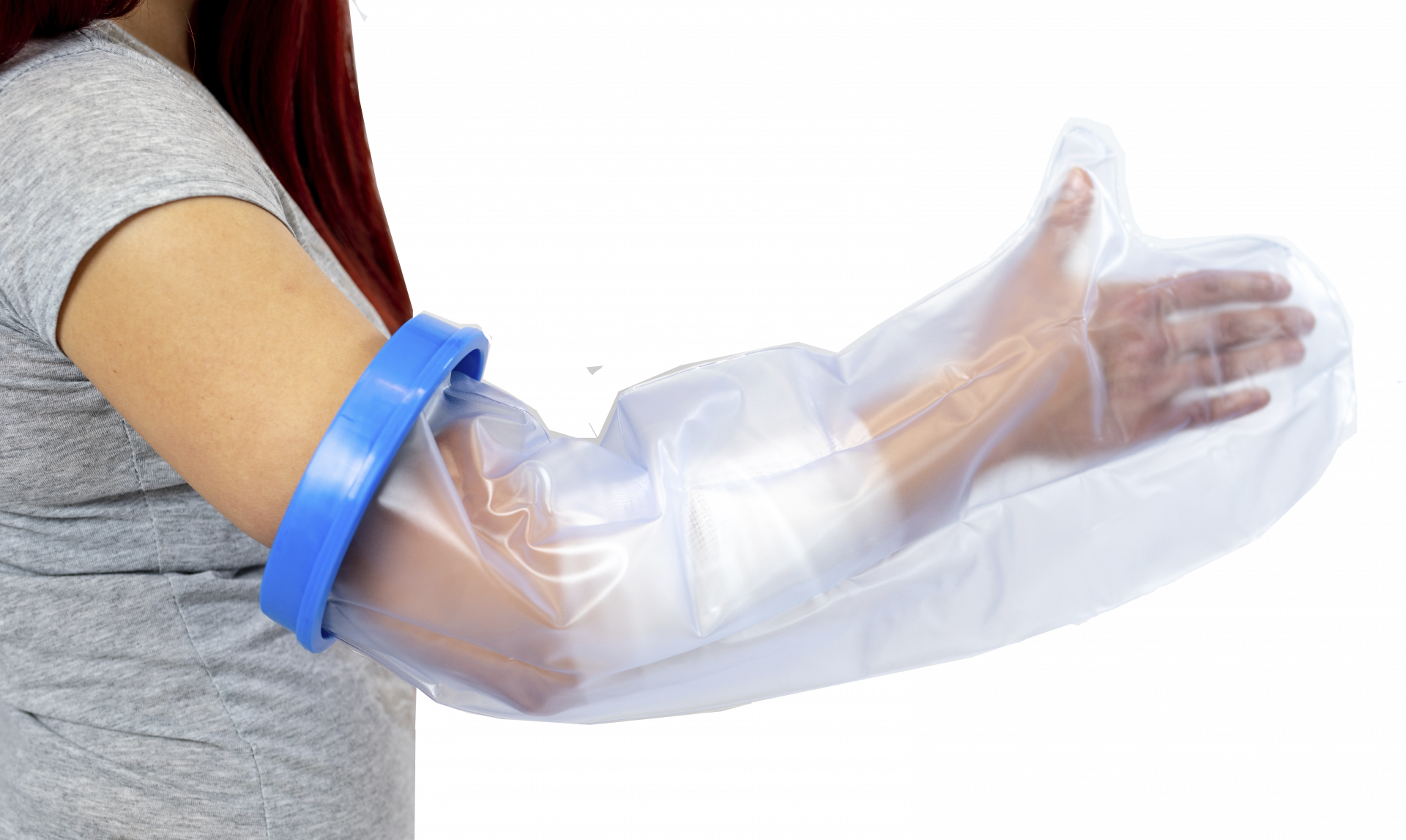 Waterproof protection cover for showering