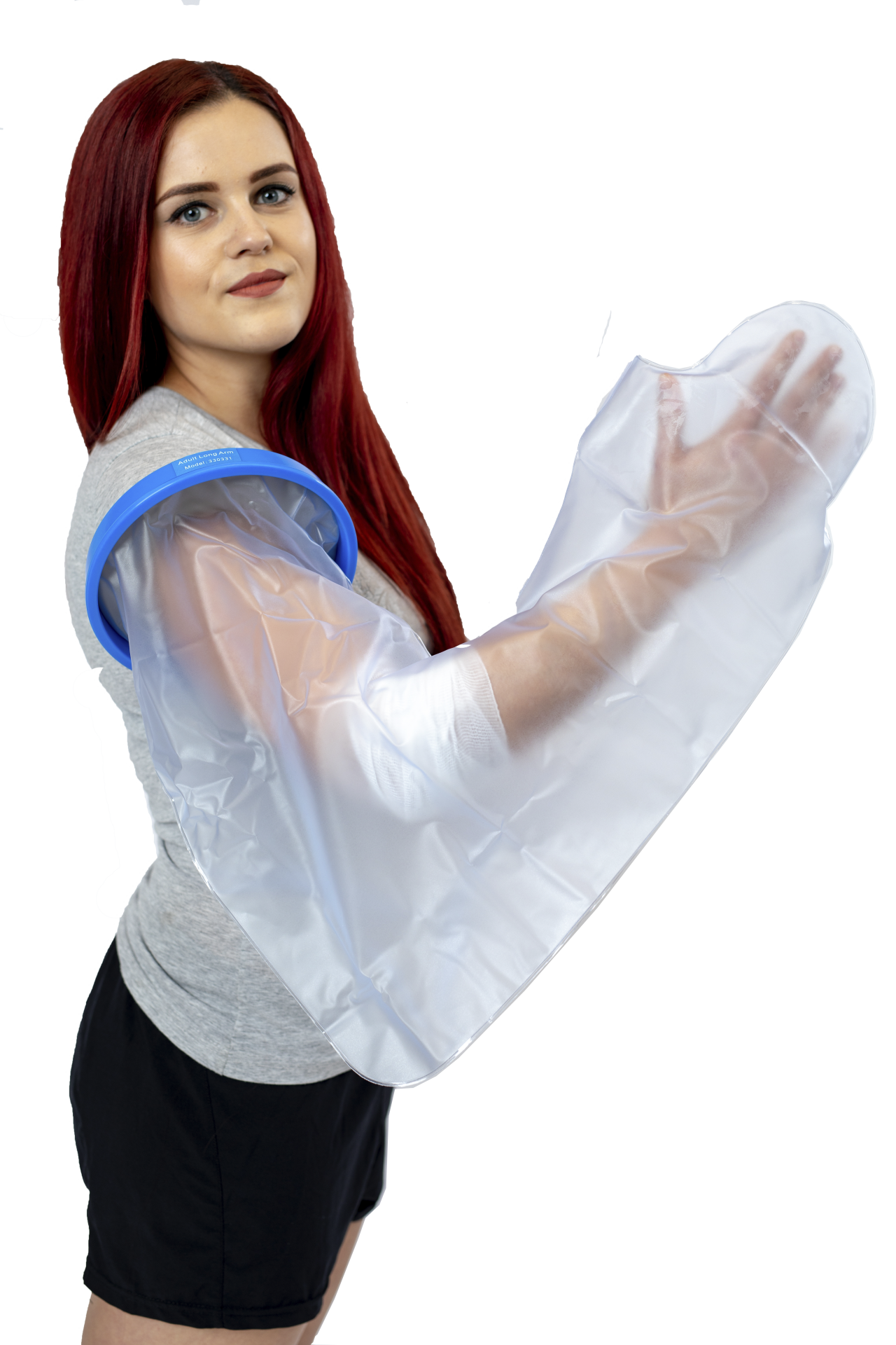 Waterproof protection cover for showering