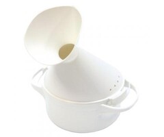 Inhaler plastic white