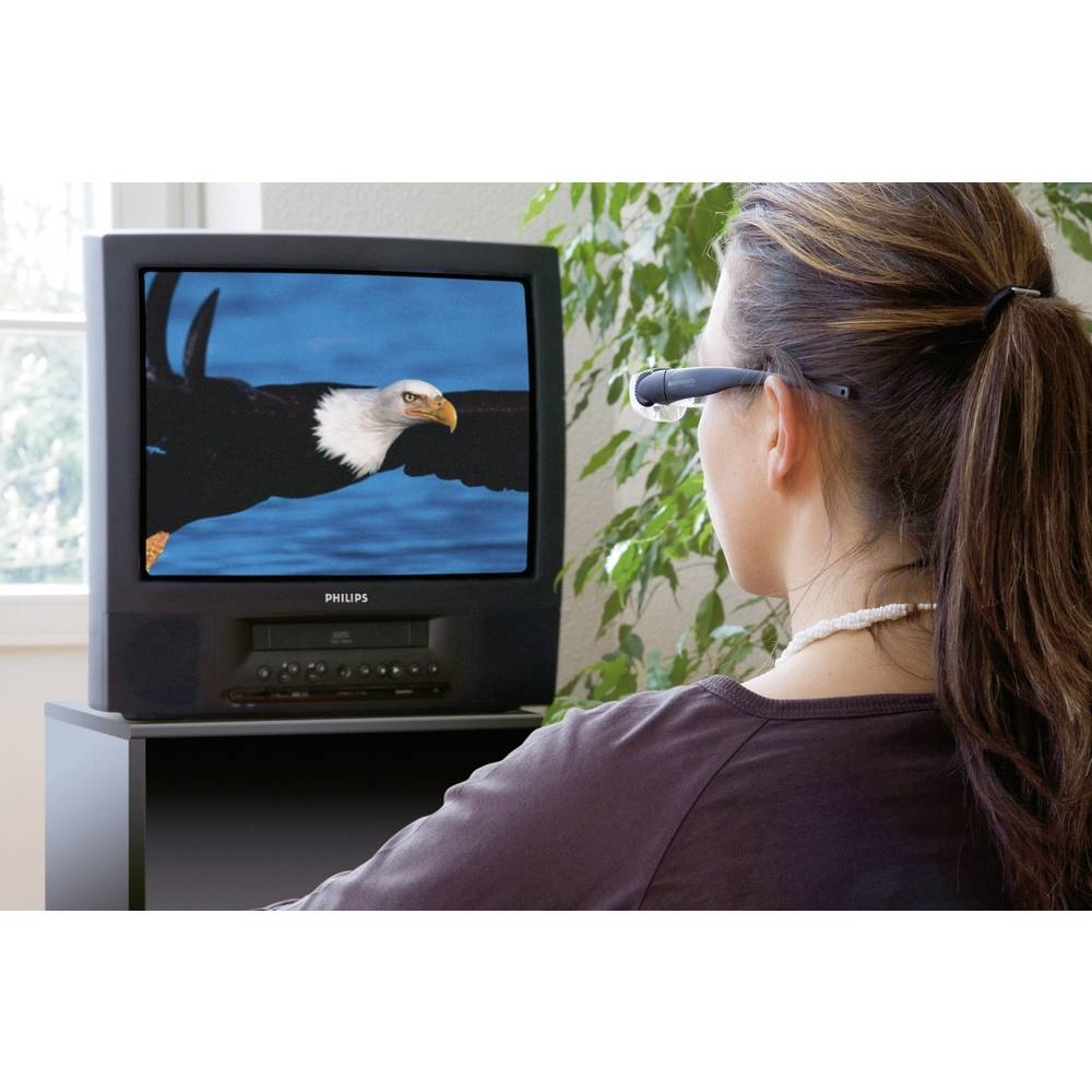 Lunettes de télévision avec étui