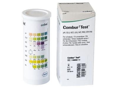 Combur urineteststrips Test