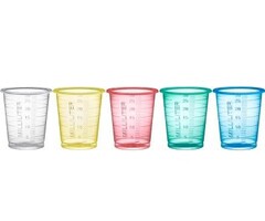 Gobelets 25-30 cc eco - modèle haut