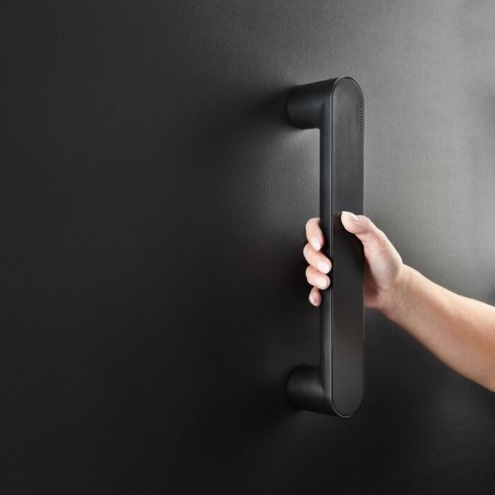 Support Mural Design - Noir Charbon