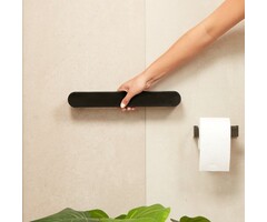 Design Wandbeugel - Charcoal black