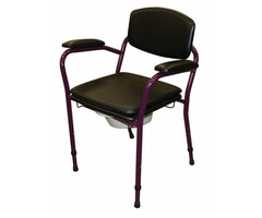 Candy 200 fixed hygiene chair with adjustable height