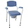 Candy 200 fixed hygiene chair with adjustable height