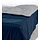 Duvet with flap, 1 person, 150 x 220 cm, two-tone