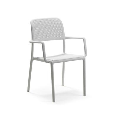 Bora chair with armrests.