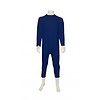 GCare verpleegpyjama lange mouwen en benen, marine blauw