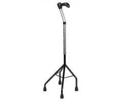 Metalen wandelstok