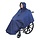 Poncho pour fauteuil roulant.