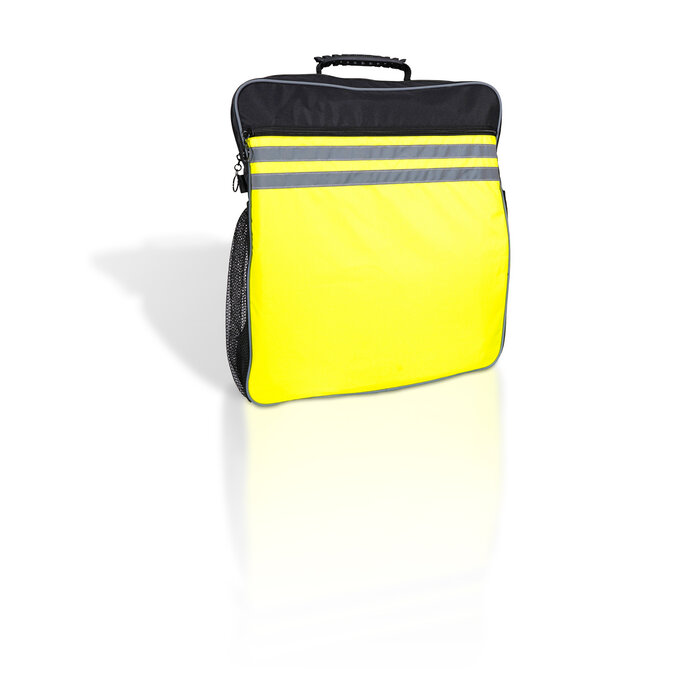 High visibility reflective scooter bag