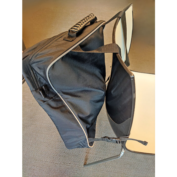 High visibility reflective scooter bag