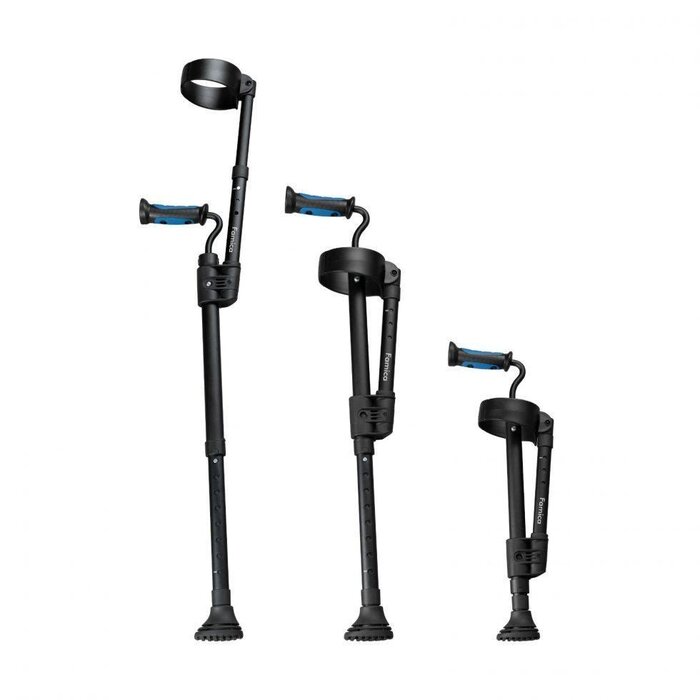 Double retractable elbow stool