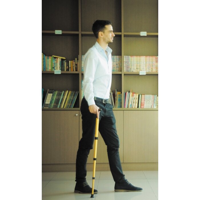 Folding design walking stick