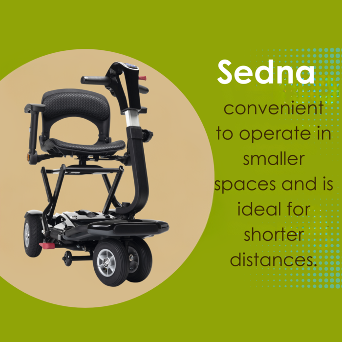 Sedna - Comfortable indoor scooter - foldable