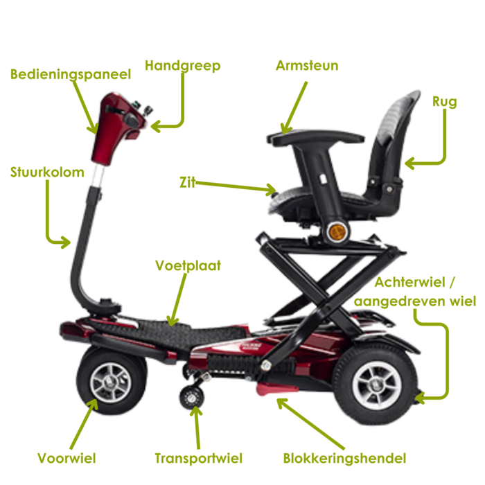 Sedna - Trottinette indoor confortable - pliable
