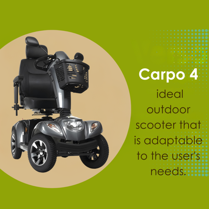 Carpo 4 - Trottinette outdoor compacte pour les longues distances