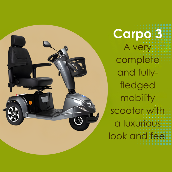 Carpo 3 - Outdoor scooter with 3 wheels