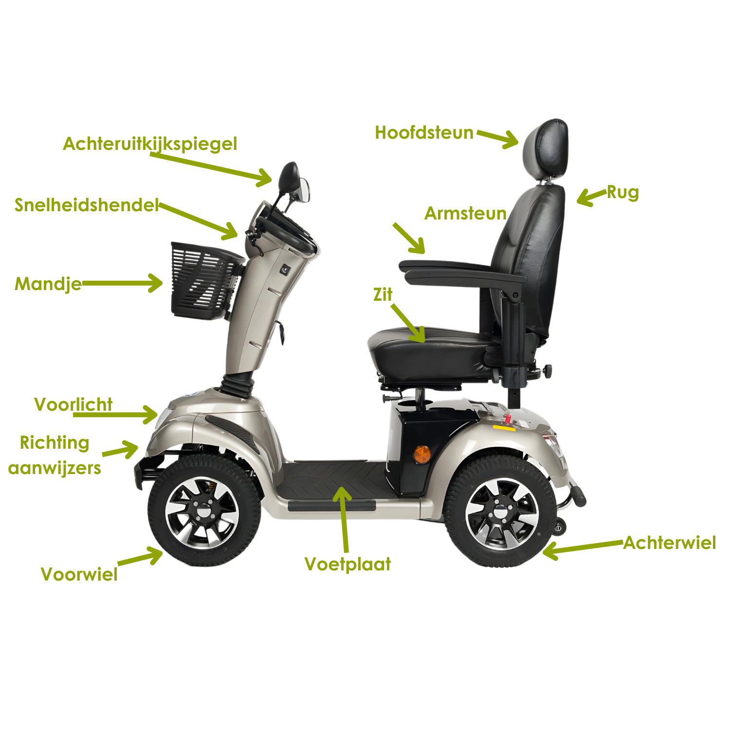 Carpo 3 - Outdoor scooter with 3 wheels