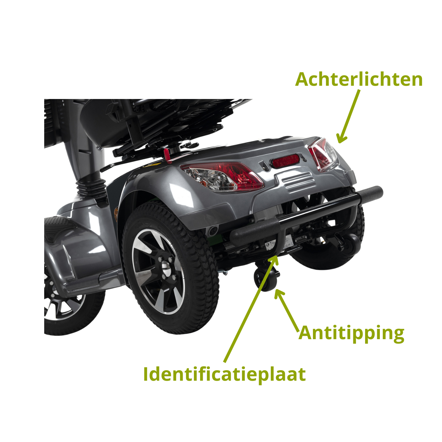 Carpo 3 - Outdoor scooter with 3 wheels