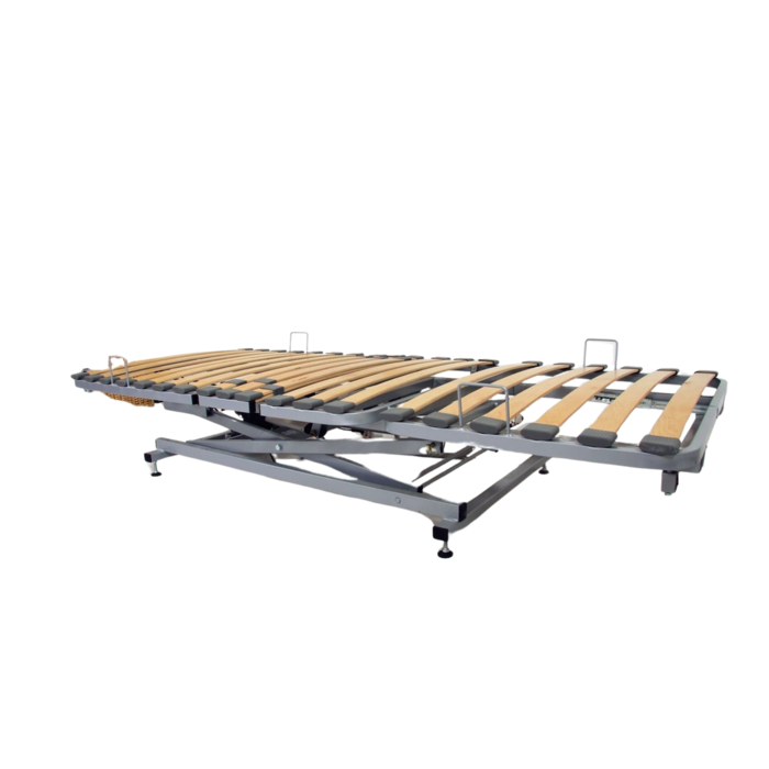 Electric slatted base