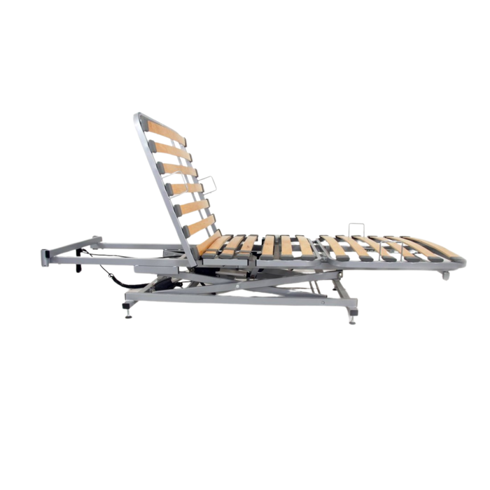 Electric slatted base