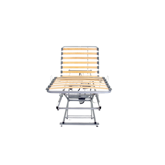 Electric slatted base
