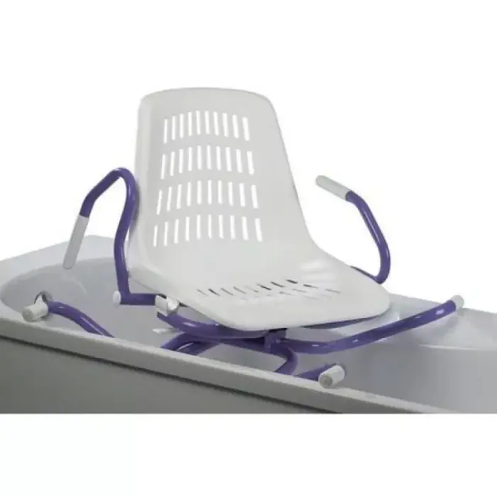 Siège de bain pivotant à 360°