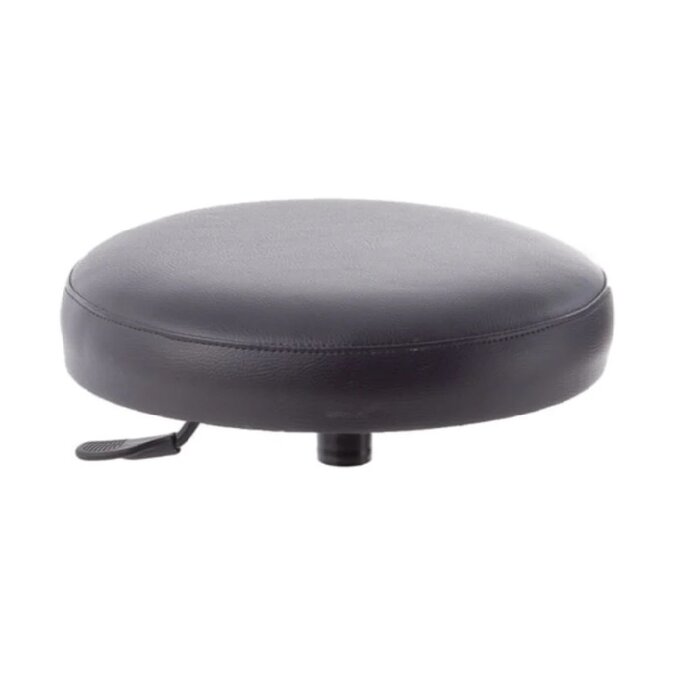 Adjustable stool with 5 legs and wheels