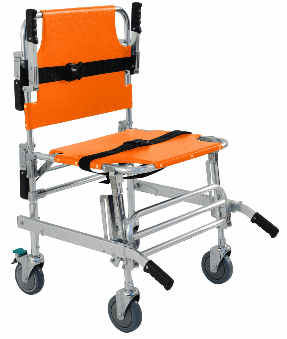Stretcher chair for evacuation and transfer