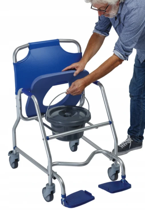 Doucherolstoel, hoogte 54 cm