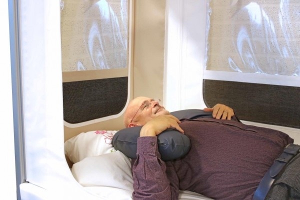 Support cushion BOOMERANG - Vegetable fibers