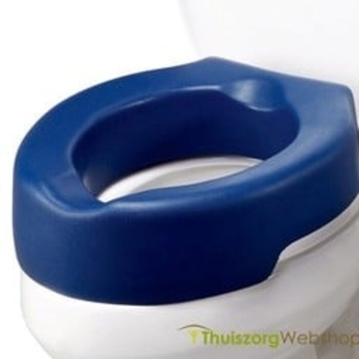 Toilet raiser in contrasting color
