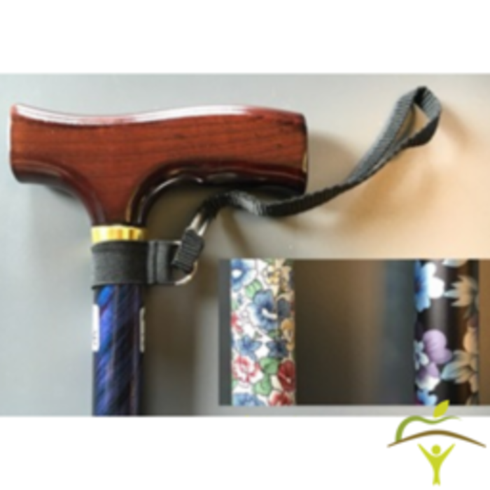 Stabicane walking stick with foot