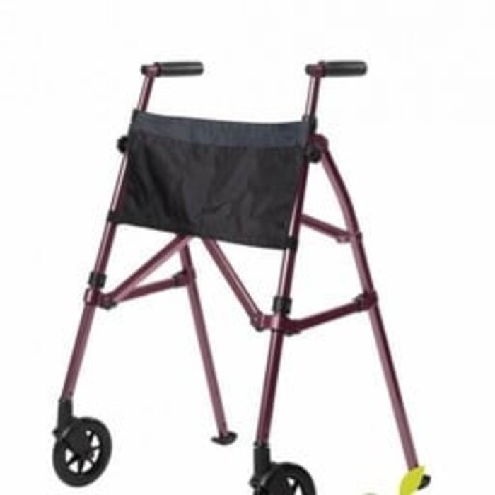 Walking frame with 2 wheels - 3 different colors