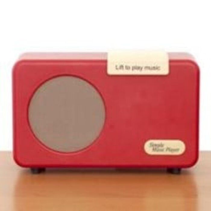 Simple radio for playing pre-programmed music