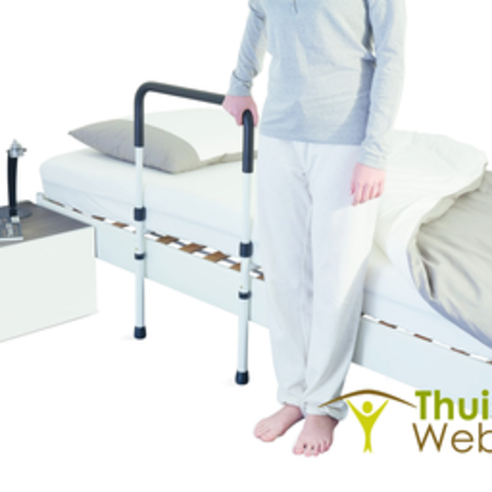 Bed support with ground support