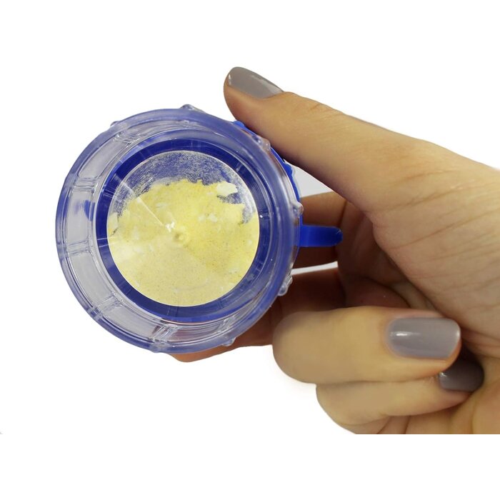 Pilulier compact avec compartiment de rangement