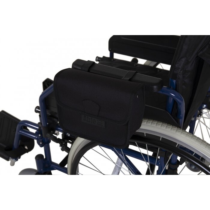 Sac d'accoudoir pour fauteuil roulant