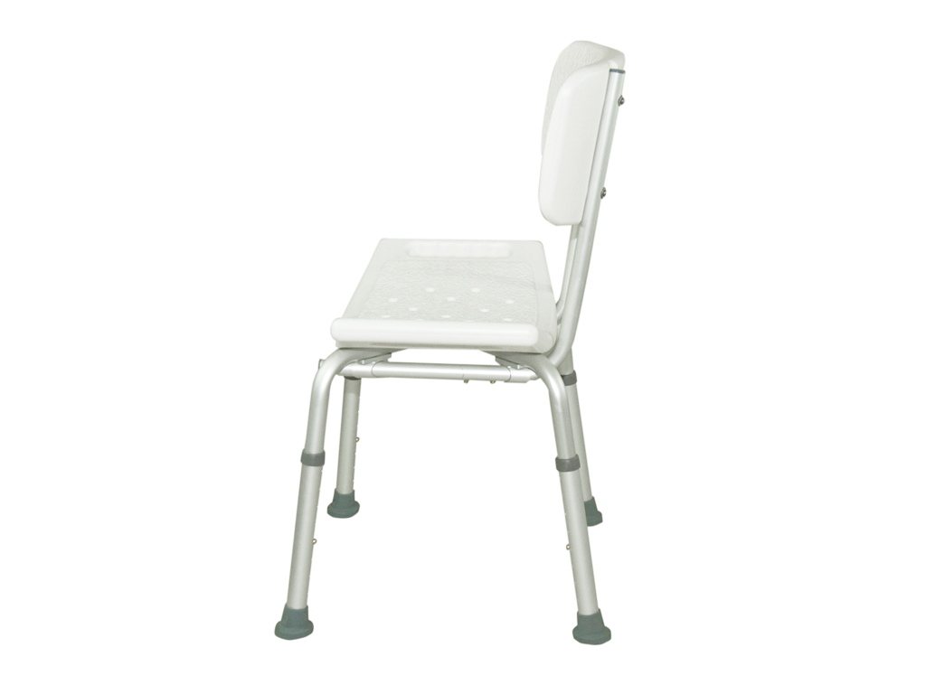 Table de douche avec siège en forme de Duro