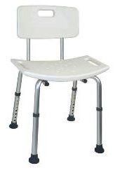 Table de douche avec siège en forme de Duro