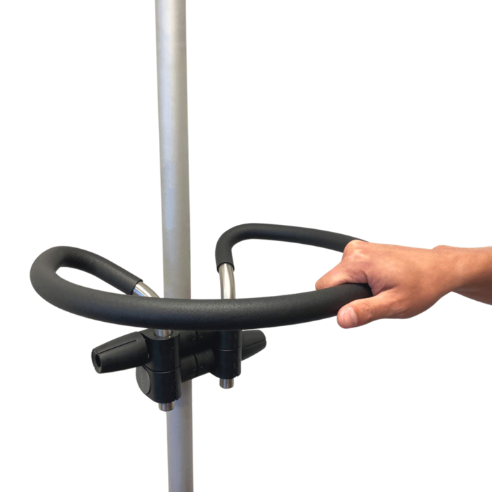 Removable and modular vertical support rod