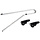 Removable and modular vertical support rod